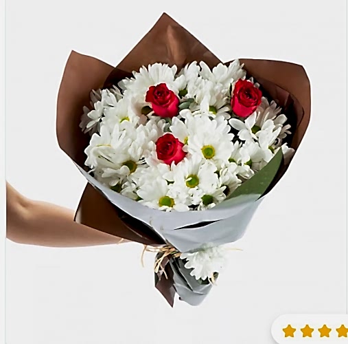 PAPATYA GÜL BUKETİ