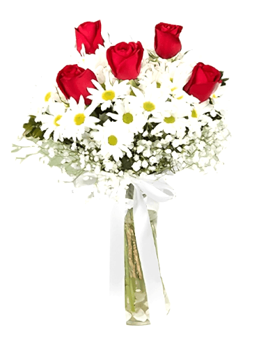 Vazoda Güller ve Papatyalar