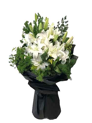Beyaz Lilyum Buket