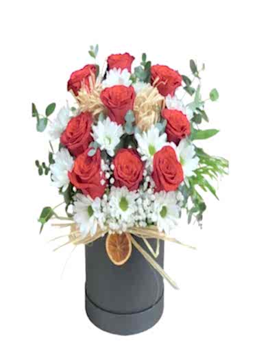 Kutuda Gül ve Papatyalar